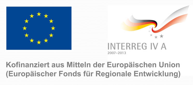 Bild vergrößern: INTERREG IV A - Logo, Kofinanziert aus Mitteln der Europäischen Union (EFRE)