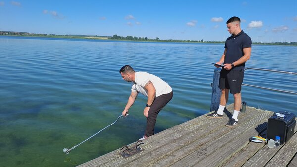 Bild vergr&ouml;&szlig;ern: Badegew�sser Untersuchung