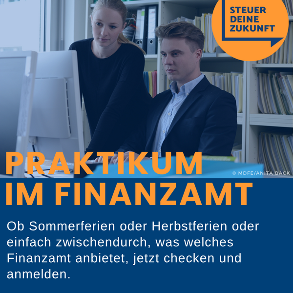 Bild vergr&ouml;&szlig;ern: Praktikum Finanzamt